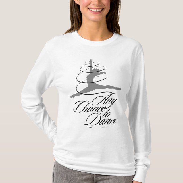 Någon chans att dansa t-shirt (Framsida)