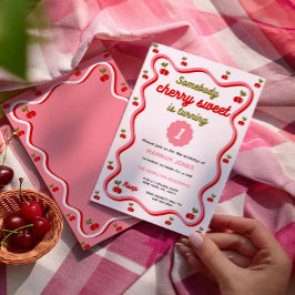 Någon Cherry Sweet är en inbjudan på födelsedagen