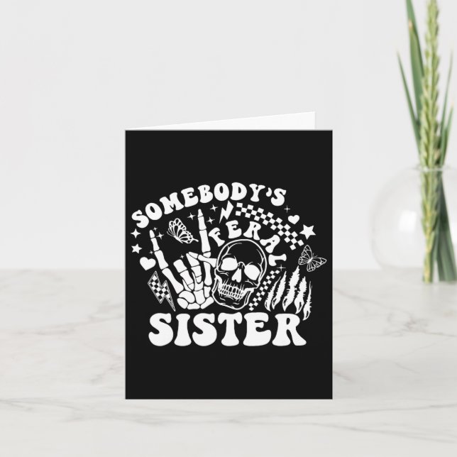 Någon Feral Sister Mors dag Kort (Framsida)