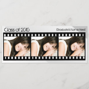 Någon Filmstrip för foto för Year~ anpassningsbar Inbjudningar