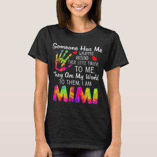 Någon har jag svept runt deras lilla Finger T Shirt