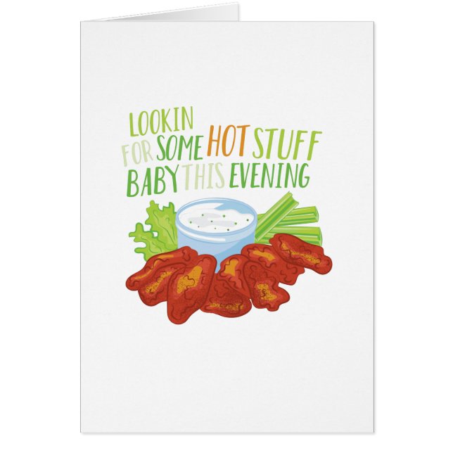 Någon hettsaker hälsningskort (Framsidan)