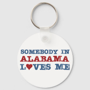 Någon i Alabama älskar mig Nyckelring
