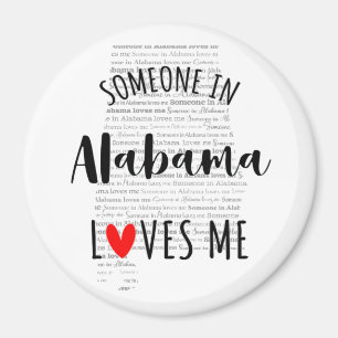Någon i Alabama Kärlek me Magnet