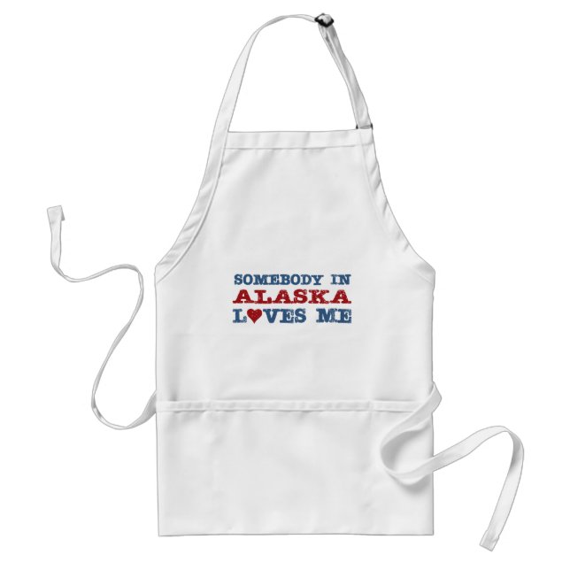 Någon i Alaska älskar mig Förkläde (Framsidan)