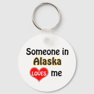 Någon i Alaska Kärlek mig Nyckelring