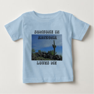 Någon i Arizona Kärlek Me Saguaro Cactus Photo T Shirt