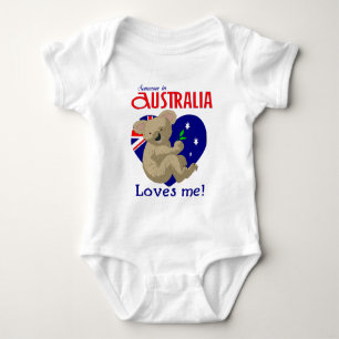 Någon i Australien älskar mig koalaen T Shirt