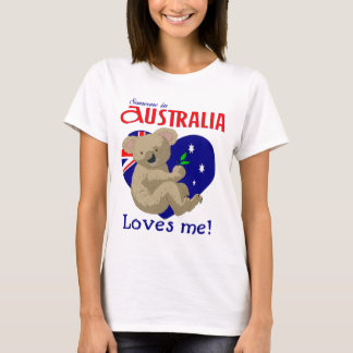 Någon i Australien älskar mig koalaen Tee