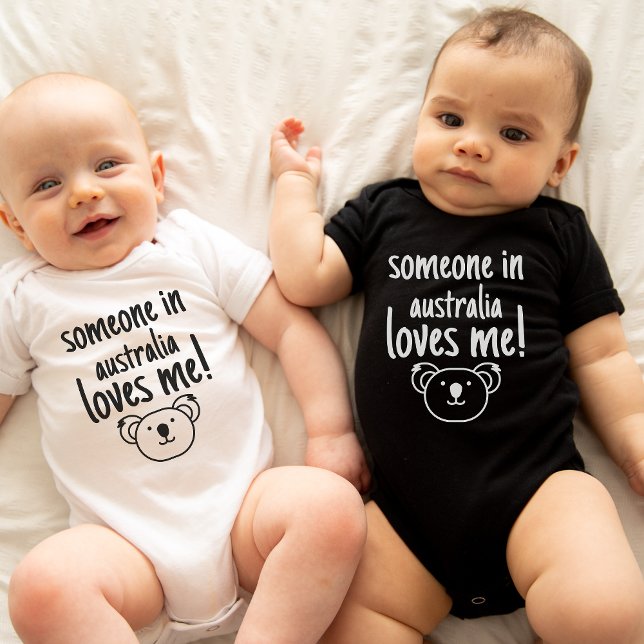 Någon i Australien Kärlek Me Cute Baby Austra T Shirt (Skapare uppladdad)