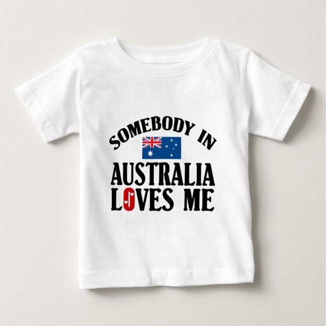 Någon i Australien Tee Shirt (Framsida)