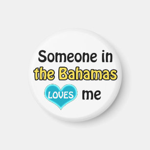 Någon i Bahamas kärlek mig Magnet