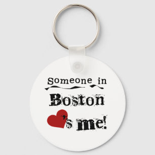 Någon i Boston Nyckelring