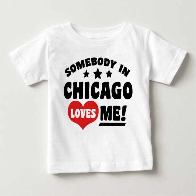 Någon i Chicago Kärlek Me T Shirt (Framsida)