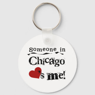 Någon i Chicago Nyckelring