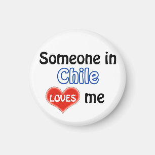 Någon i Chile kärlek mig Magnet