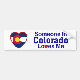 Någon i Colorado älskar mig Bildekal