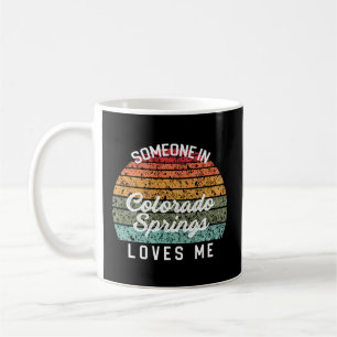Någon i Colorado Vår Kärlek Me USA Family Tr Kaffemugg