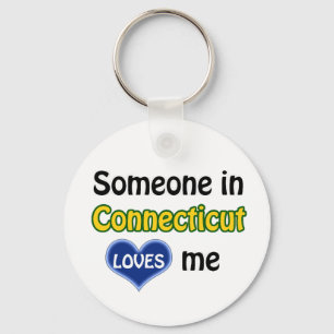 Någon i Connecticut Kärlek mig Nyckelring