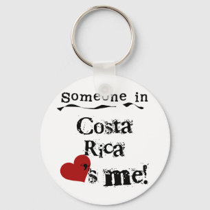 Någon i Costa Rica älskar mig Nyckelring