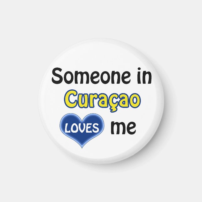 Någon i Curaçao kärlek mig Magnet (Framsidan)