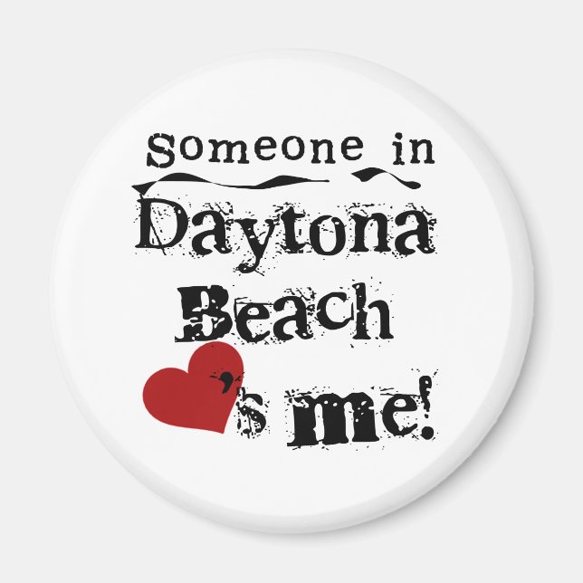 Någon i Daytona Beach Magnet (Framsidan)