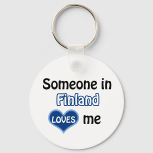 Någon i Finland Kärlek mig Nyckelring