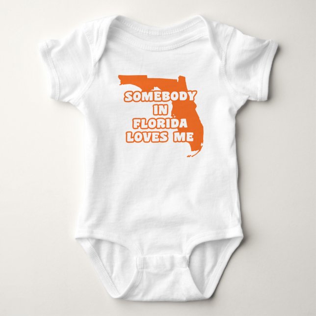 Någon i Florida Kärlek Me Tee Shirt (Framsida)