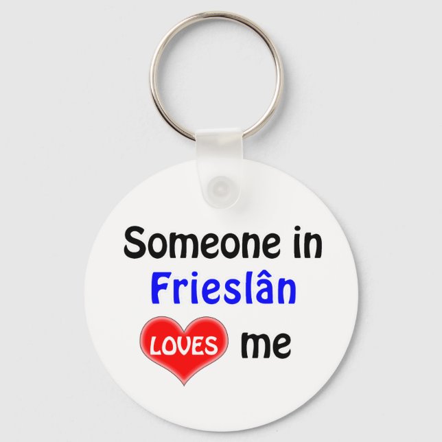 Någon i Frieslân kärlek mig Nyckelring (Framsida)