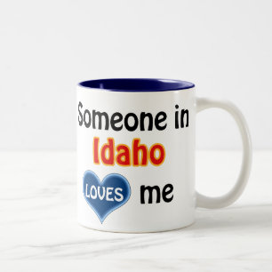 Någon i Idaho kärlek mig Två-Tonad Mugg