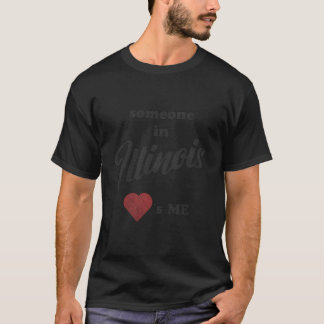 Någon i Illinois Kärlek Me Vintage T Shirt