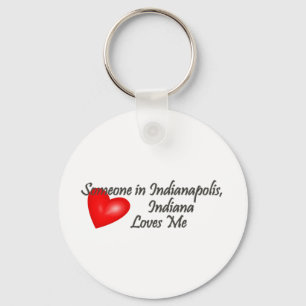Någon i Indianapolis älskar mig Nyckelring