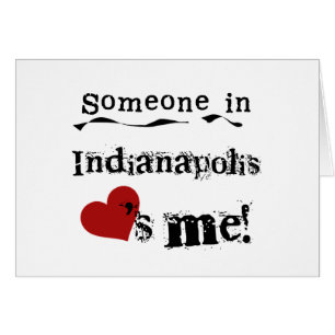 Någon i Indianapolis Hälsningskort