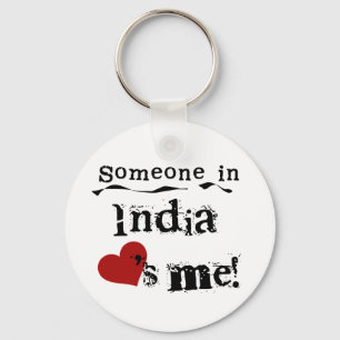 Någon i Indien älskar mig Nyckelring