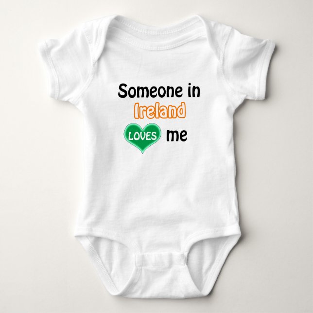 Någon i Irland älskar mig T Shirt (Framsida)