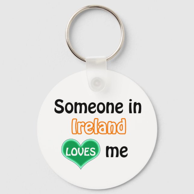 Någon i Irland Kärlek mig Nyckelring (Framsida)