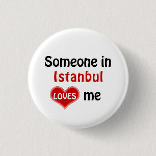 Någon i Istanbul kärlek mig Knapp