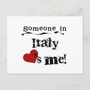 Någon i Italien Kärlek me Vykort