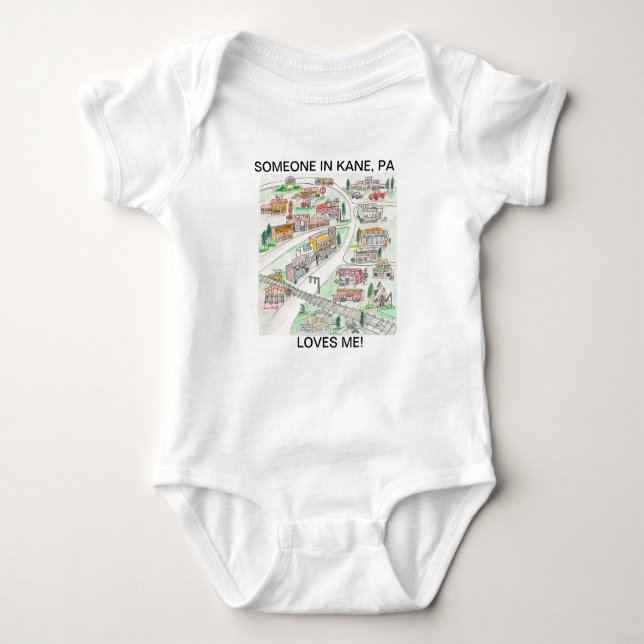 Någon i Kane, PA KÄRLEK ME baby ett biet T Shirt (Framsida)