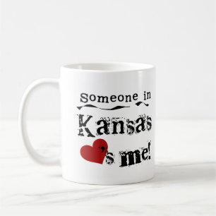 Någon i Kansas älskar mig Kaffemugg