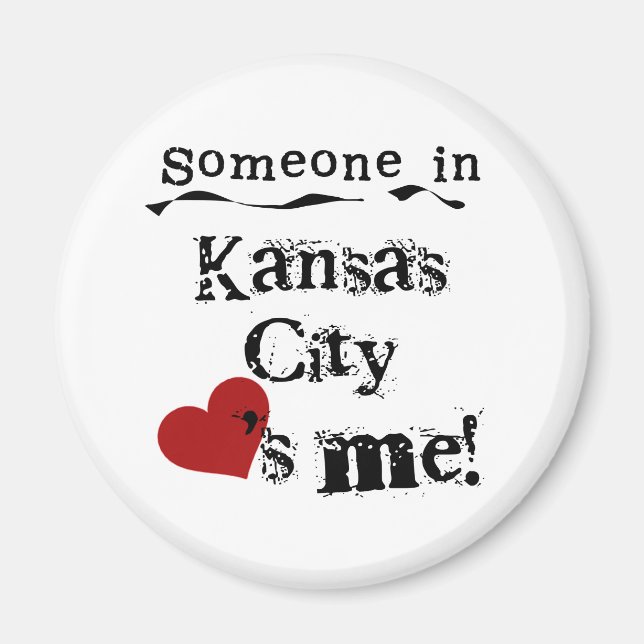 Någon i Kansas City Magnet (Framsidan)