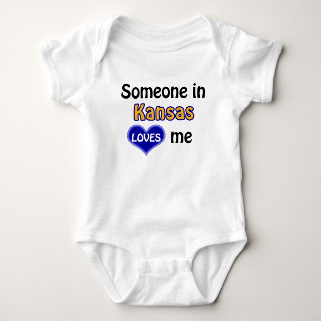 Någon i Kansas kärlek mig T Shirt (Framsida)