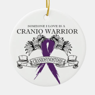 Någon i kärlek har Cranio Julgransprydnad Keramik