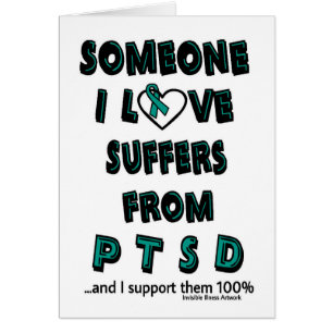 Någon i Kärlek...PTSD Hälsningskort