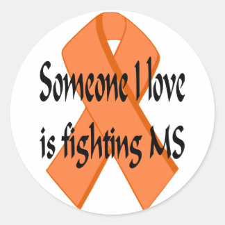 Någon i Kärlek Sticker Runt Klistermärke