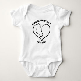 Någon i Kentucky Kärlek Me Baby Bodykostym T Shirt