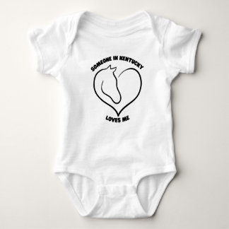 Någon i Kentucky Kärlek Me Baby Bodykostym T Shirt