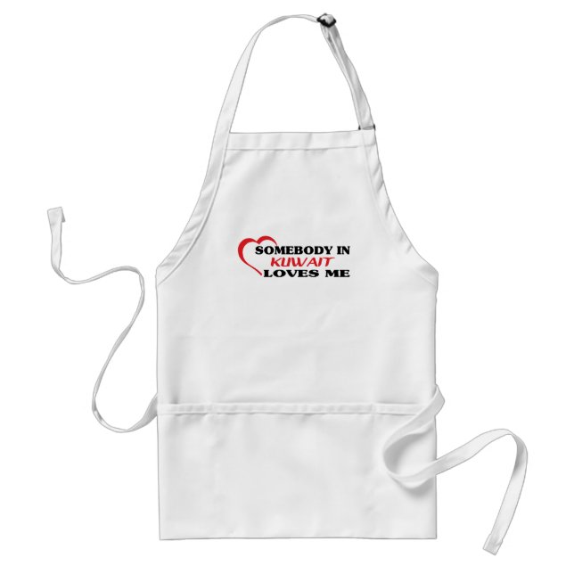 Någon i Kuwait Kärlek Förkläde (Framsidan)