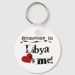 Någon i Libyen älskar mig Nyckelring