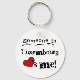 Någon i Luxembourg älskar mig Nyckelring
